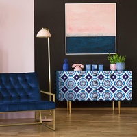 Ambiance Möbelaufkleber, selbstklebend, Fliesenaufkleber, Dekoration für Tische, Schränke, Regale | 50 x 60 cm