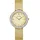 BULOVA 98L321 Damenuhr Quarz Champagne Goldfarben