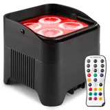 Beamz BBP94 Uplight LED Par Strahler 4 x 10 Watt RGB-WA UV