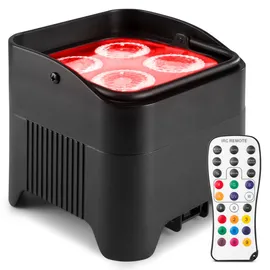 Beamz BBP94 Uplight LED Par Strahler 4 x 10 Watt RGB-WA UV