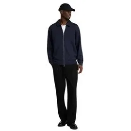 Selected SLHEMANUEL SOFT FULL ZIP SWEAT Herren Blau S