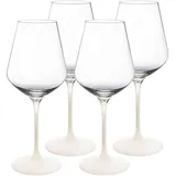 Villeroy & Boch Manufacture Rock blanc Rotweingläser-Set, 4tlg. (1137998110)