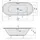 Polysan s.r.o. VIVA Ovale Badewanne 175 x 80 cm (79119)