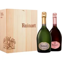 Champagner Ruinart - Geschenkset 2 fl. - Brut + Rosé
