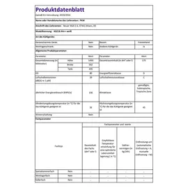 Wolkenstein KG218.4A++ Kühl-Gefrierkombination (175 l, 1430 mm hoch, weiß)
