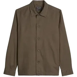 Marc O'Polo Regular Fit Overshirt Dunkelbraun M