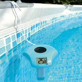 TFA Digitales Solar Poolthermometer weiß/türkis 30.2033.20