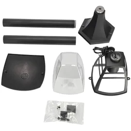 EDO Gartenlampe Sockelleuchte in Laternenform IMMA L/T schwarz IP44 EDO777384 EDO Garden Line