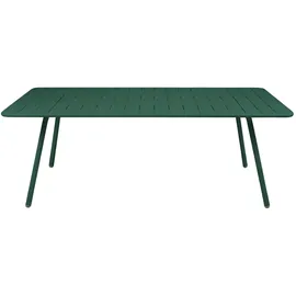 Fermob Luxembourg Gartentisch 100 x 207 x 74 cm Zederngrün