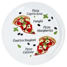 Mambocat 2er Set Variazione Pizzateller 30,5 cm mit Pizza- Ø Schrift-Dekor - 162066