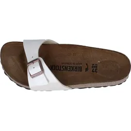 Birkenstock Madrid Vegan Birko-Flor schmal graceful pearl white 41