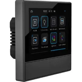 Sonoff NSPanel Smart Scene Wall Switch, Schaltaktor mit Display und Touchpanel, WiFi, Wandschalter graphite