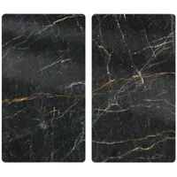 Wenko Herdabdeckplatten-Set 30x52 cm schwarz