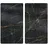 Wenko Herdabdeckplatten-Set 30x52 cm schwarz