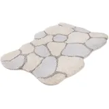KLEINE WOLKE Badteppich Brick Seide 60 x 50 cm
