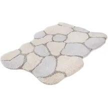 KLEINE WOLKE Badteppich Brick Seide 60 x 50 cm