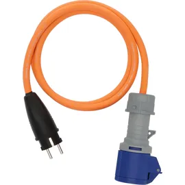 Brennenstuhl CEE-Adapter Camping 1,5 m orange