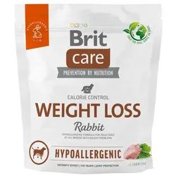 BRIT CARE Dog Hypoallergenic  Weight Loss Rabbit 1kg