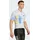 adidas Essentials 3-Streifen Light In Motion Graphic Jersey halo blue XS