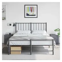 vidaXL Nachtschrank 34,5 x 39 x 44 cm Anthrazit