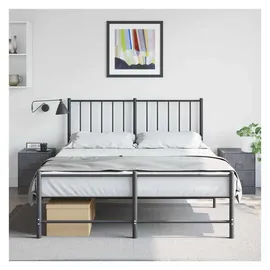 vidaXL Nachtschrank 34,5 x 39 x 44 cm Anthrazit