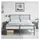 vidaXL Nachtschrank 34,5 x 39 x 44 cm Anthrazit