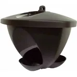 Hammarplast Vogelfutterhaus 4l Schwarz 1St.