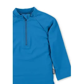 Sterntaler Sterntaler® Schwimmanzug 50+ Badeshirt langarm uni (1-St) Badeshirt aus Bademodenstoff, langarm, Reißverschluss mit Kinnschutz grün 104