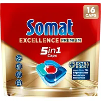 Somat Spülmaschinen-Tabs Excellence Premium 5in1 16 St.
