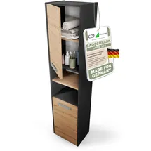 Topeshop S40 Anthrazit, Eiche,