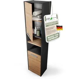 Topeshop S40 Anthrazit, Eiche,