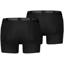 Puma Herren Everyday Basic Boxer Boxershorts Men Unterhose Unterwäsche Pack Farbe:Black/Phantom, Bekleidungsgröße:M - M
