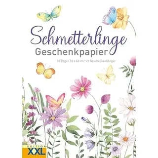 Edition XXL GmbH Schmetterlinge – Geschenkpapier