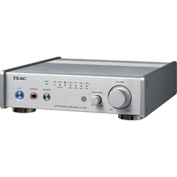 TEAC AI-303 USB DAC Audioverstärker (Anzahl Kanäle: 2, 100 W) silberfarben