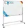 Master of Boards Whiteboard Stanford 100 x 150 cm Schwarz