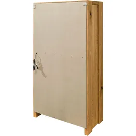 MASSIVMOEBEL24.DE Highboard 73 x 40 x 142 cm Beige