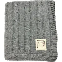 Kaiser 6521823 Cable Knitt - Babydecke Strick 100% Bio