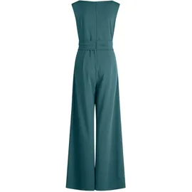 Vera Mont Damen Jumpsuit mit weitem Bein Dark Emerald,44 - 44