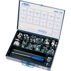 ABA Sortiment 135 NOVA 9mm Bandbreite, sortiert