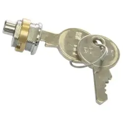 PCE 901025 Schloss (Zylinder) + 2x Schlüssel gleichschließend für Designsteckdose