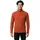 Ternua Momhill Fleece Mit Halbem Reißverschluss - Deep Ginger / Orange.Com - S