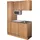 flexwell classic Flex-Well Singleküche 130 cm Nano Buche