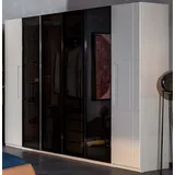 JVmoebel Kleiderschrank Designer 61 x 230 x 300 cm Weiß