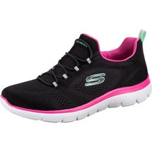 SKECHERS Summits black/hot pink 38