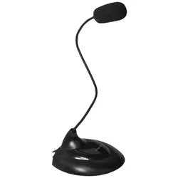LogiLink Multimedia Microphone with Stand Foot and Flexible Neck