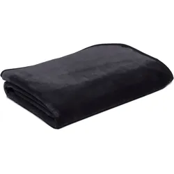Plaid GÖZZE "Haustierdecke Cashmerefeeling", schwarz, B:75cm L:100cm, Wohndecken, strapazier- und widerstandsfähig
