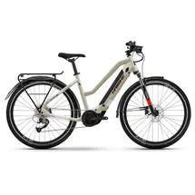 Haibike Trekking 4 Mid 2022 27,5 Zoll RH 56 cm desert/white/red-gloss