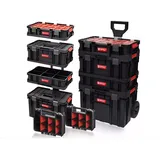 QBRICK 6in1 Werkzeugkoffer auf Rollen Lieferumfang: Koffer, Box & Organizer Farbe: schwarz Größe: