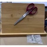 VINATO Magnetischer Messerblock Ohne Messer, Starker Magnet Messerhalter Magnetisch aus Bambus, Rutschfest & Platzsparend Magnetischer Messerblock Magnet Messerhalter Magnetic Knife Holder