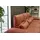 KAWOLA Sofa FENICE Ecksofa Leder Recamiere rechts burgunderrot
